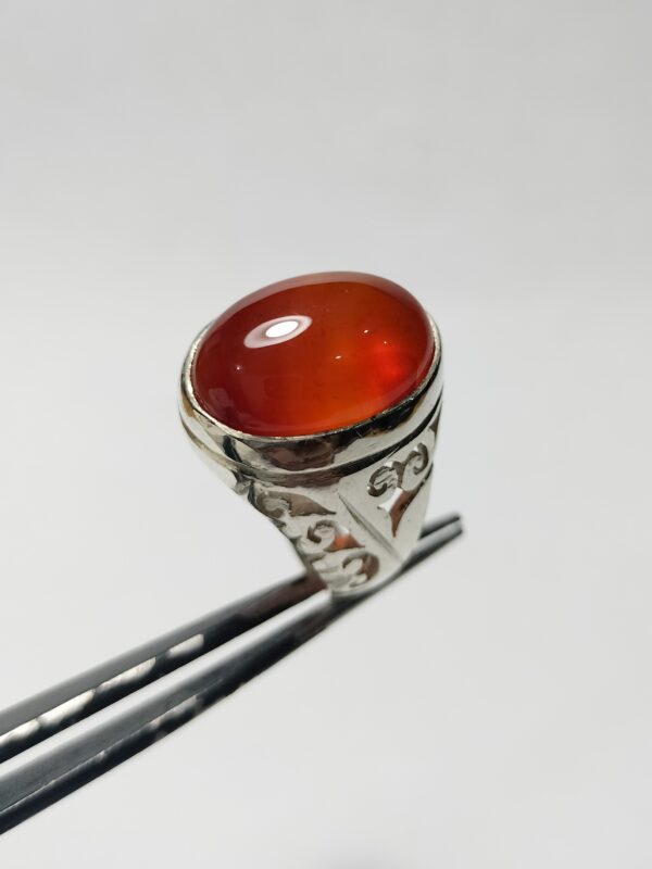 Red Agate Ring