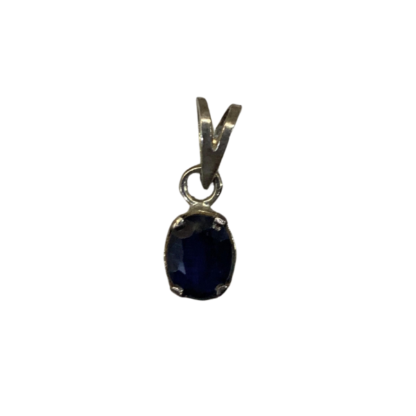 sapphire stone locket