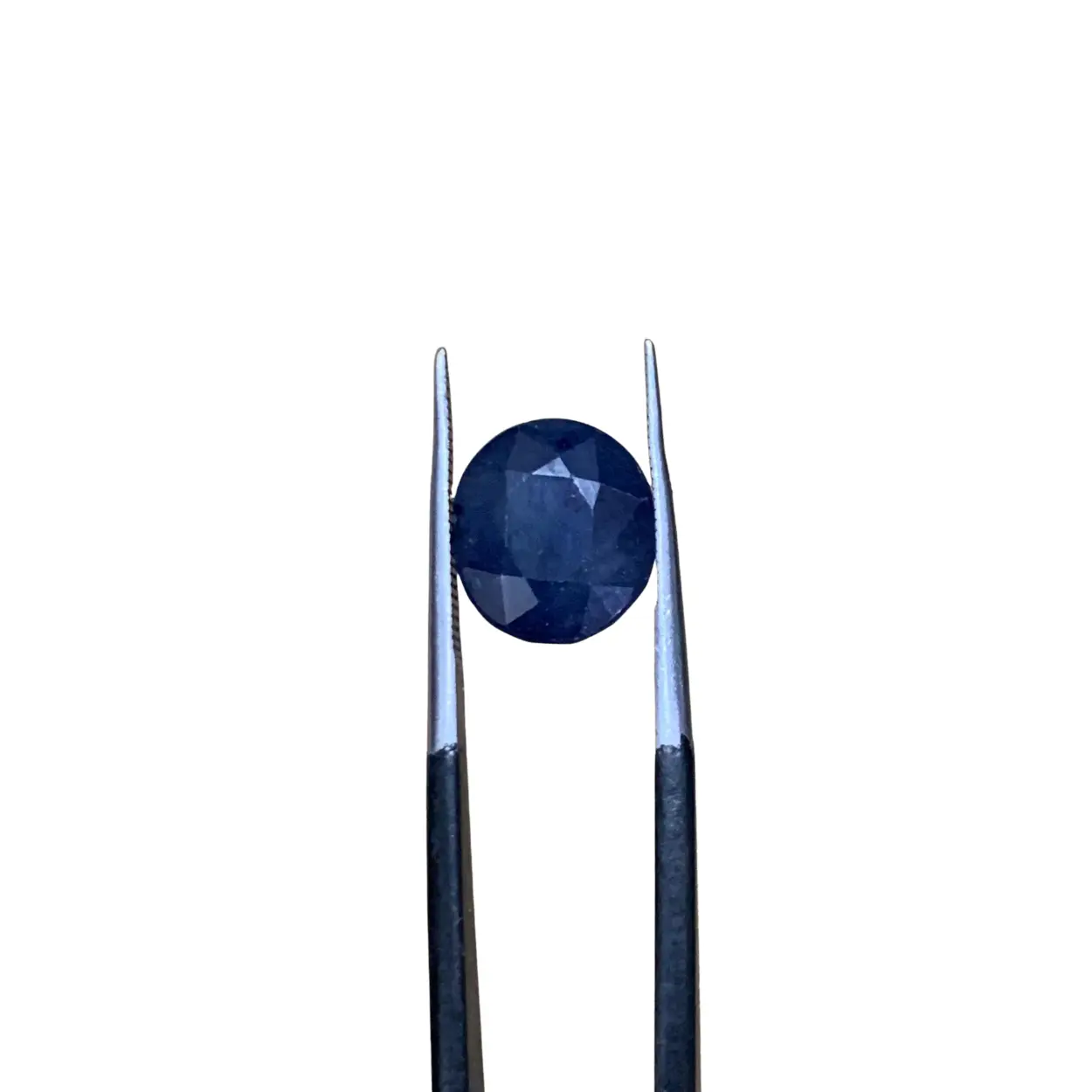 carat natural blue sapphire stone with African origin.